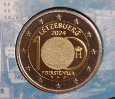 2 Euro LUXEMBURG - 2024 - Feiersteppler - Fotoprägung  NUR 2500Stück