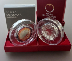 20 Euro Silber Österreich 2024 PP - Supernova