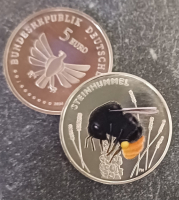 5 Euro Deutschland 2024 - Steinhummel