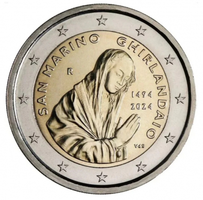 2 Euro SAN MARINO - 2024 Ghirlandaio