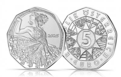 5 Euro Silber Österreich 2025 Hgh - Neujahrsmünze Tanz dich frei